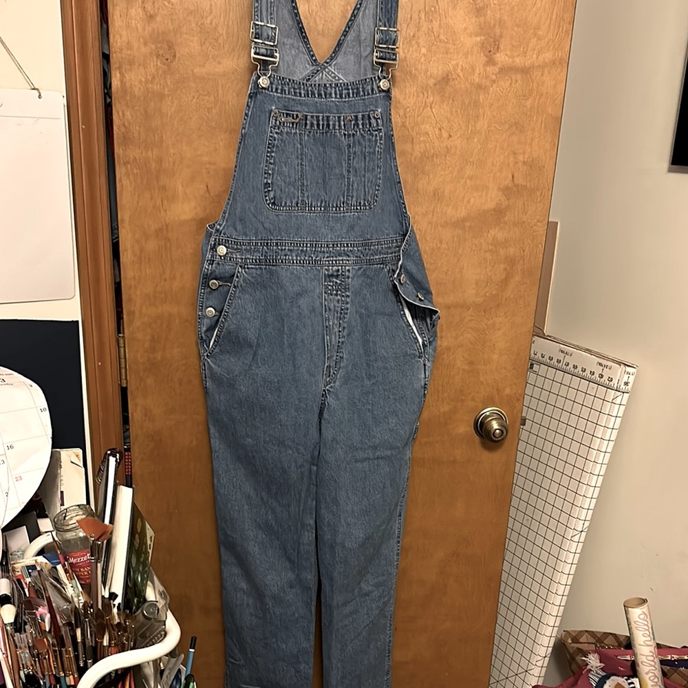 Blue Denim Overalls